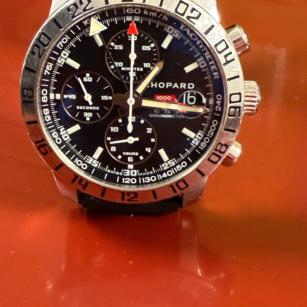 Chopard Mille Miglia Black and Silver Watch